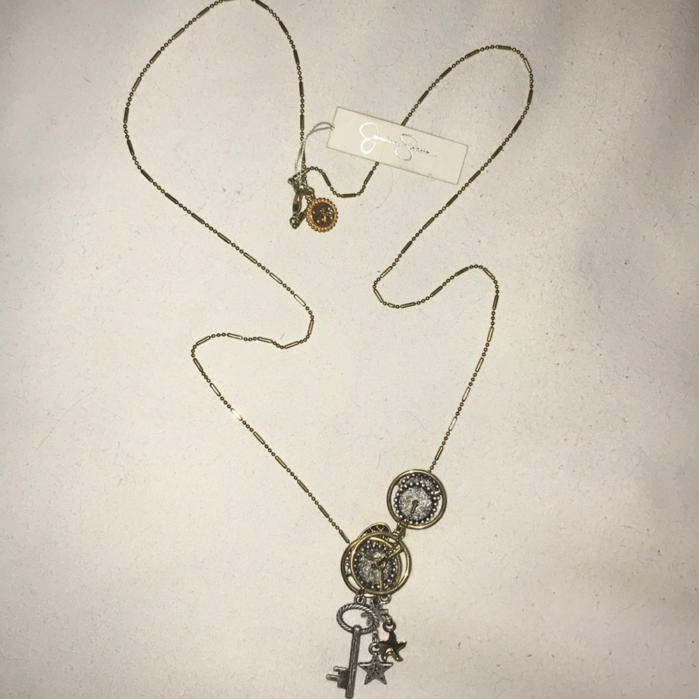 Jessica Simpson charm necklace